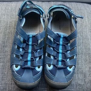 Navy Sandals